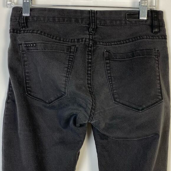 BLANKNYC CRUNCHY LICORICE SKINNY FAUX LEATHER JEANS SIZE 27 - Picture 9 of 12